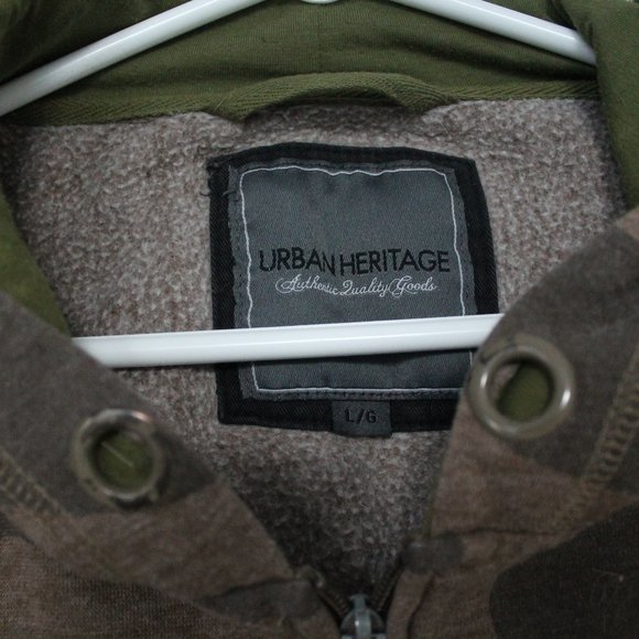 [URBAN HERITAGE] Camouflage Hoodie - Picture 4 of 7